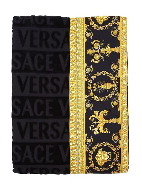 versace barocco beach towel sale.